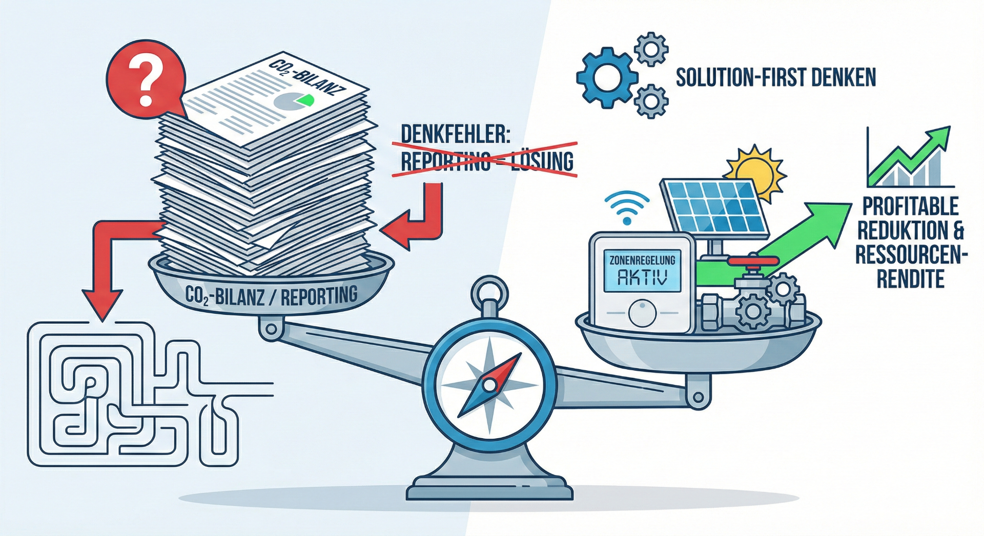 Die 3 größten Denkfehler bei der Emissionsreduktion – und wie Sie den wirklich wirksamen Hebel finden